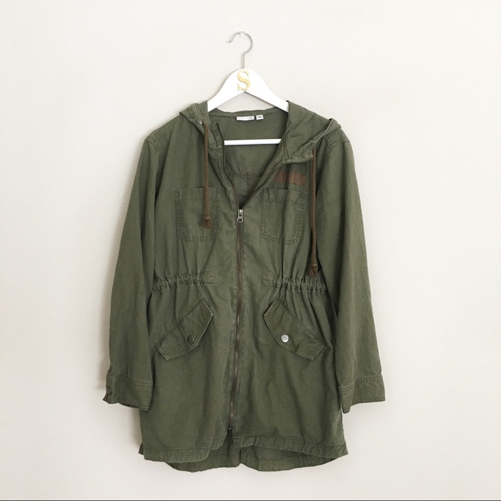 ‼️FLASH SALE‼️ Army Green Cargo Utility Jacket